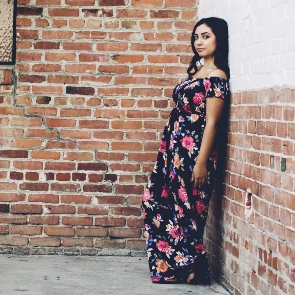 Purple Floral Jumpsuit